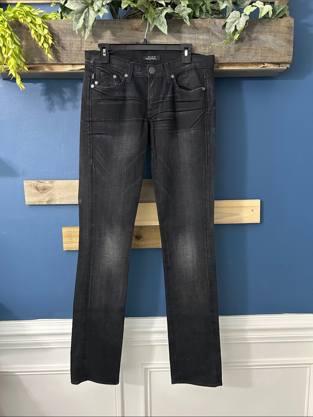 Y2K Rock & Republic Women’s Costello Straight Jeans NWOT 29